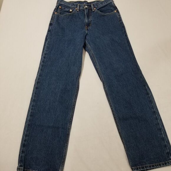 Levis 550 Jeans Mens 32x32 Relaxed Fit Dark Stonewash Blue 01550-4886 Loose - Picture 12 of 12